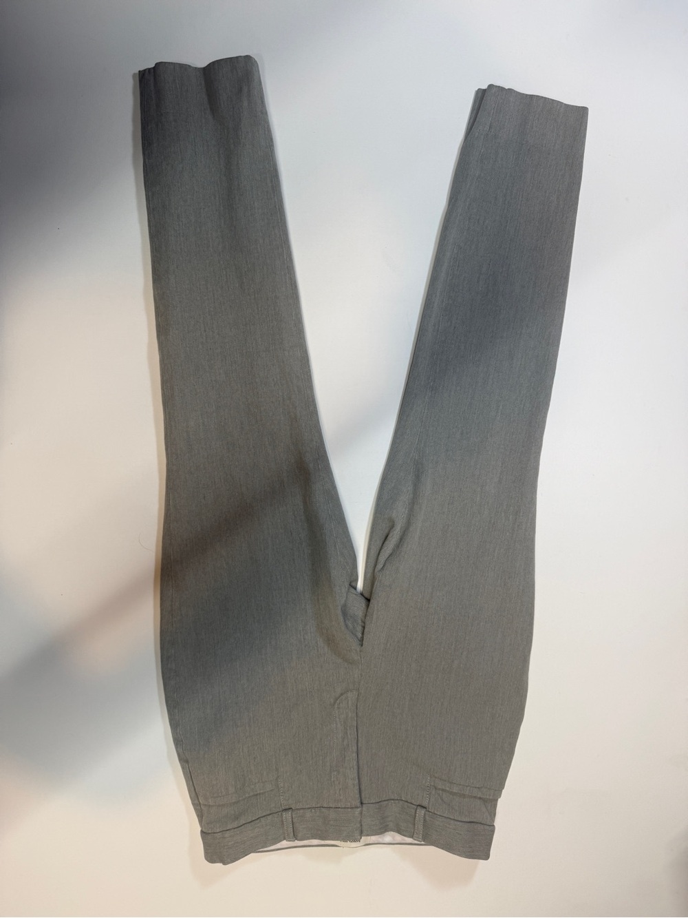 Banana Republic Light Gray High-Rise Sloan Ponte Leggings
